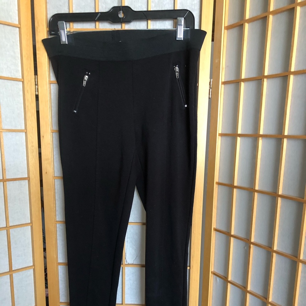 Stretch zip pocket leggings Medium 7/-9